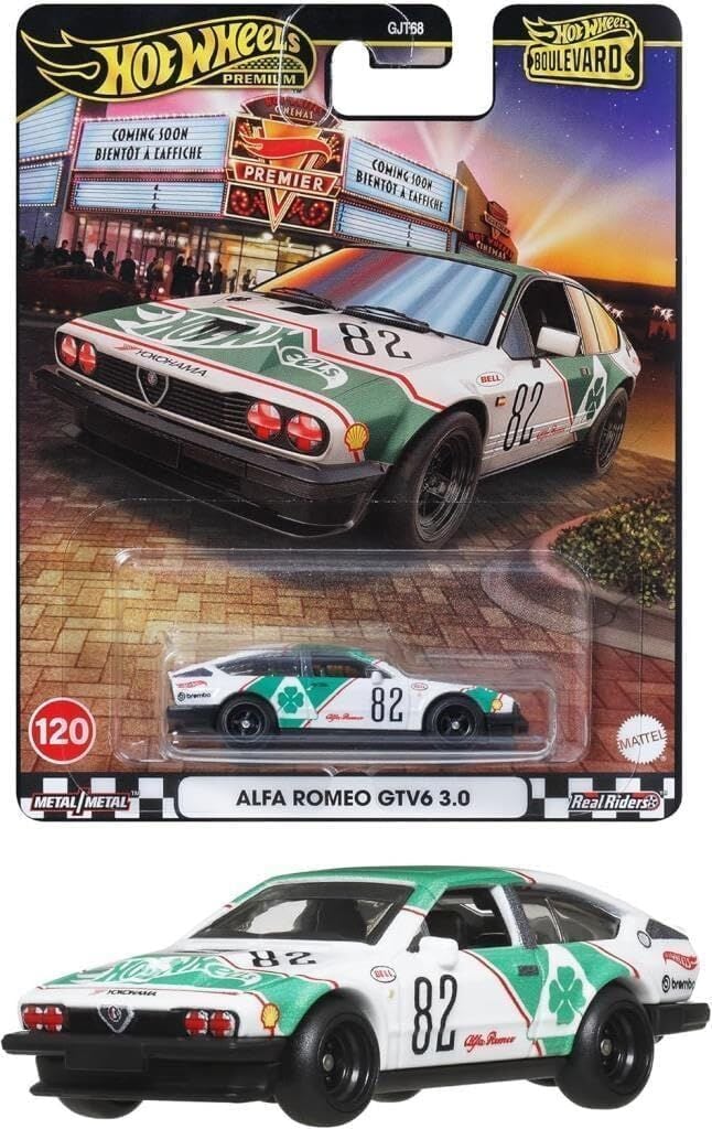 Hot Wheels Premium - Boulevard (120) - Alfa Romeo GTV6 3,0