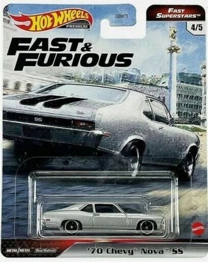 Hot Wheels Premium 70 Chevy Nova SS