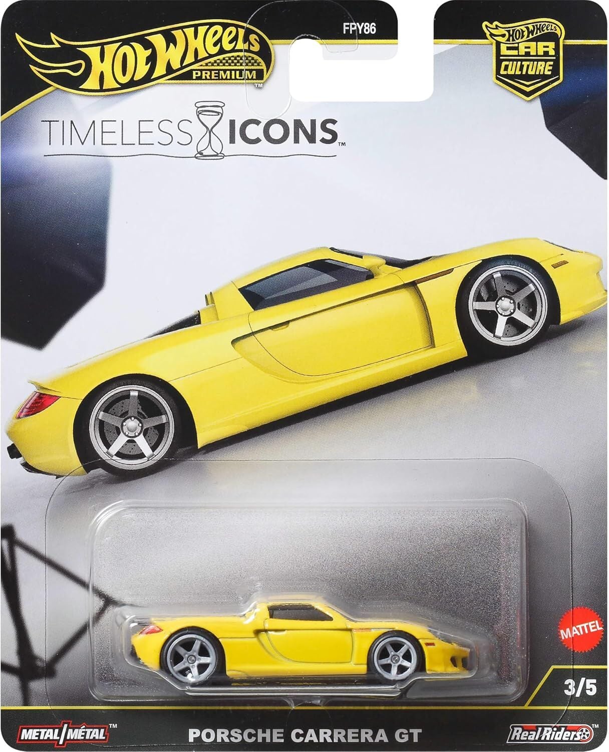 Hot Wheels Premium - Timeless İcons - Porsche Carrera GT 3/5