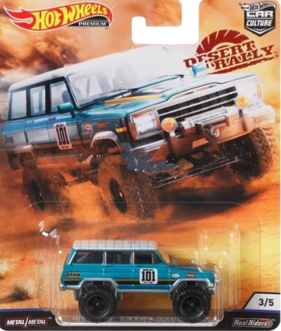 Hot Wheels Premium Desert Rally '88 Jeep Grand Wagoneer
