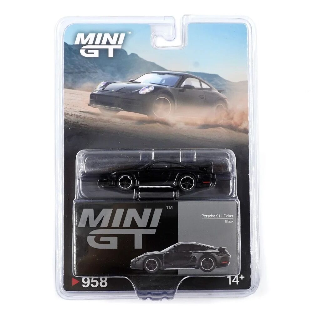 Mini GT 958 1/64 Porsche Dakar - Black LHD - Blister Paket