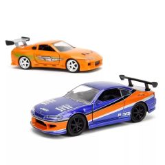 Jada 1/32 F&F Legacy Series 2001 Nissan Silvia S15 / Brian Toyota Supra