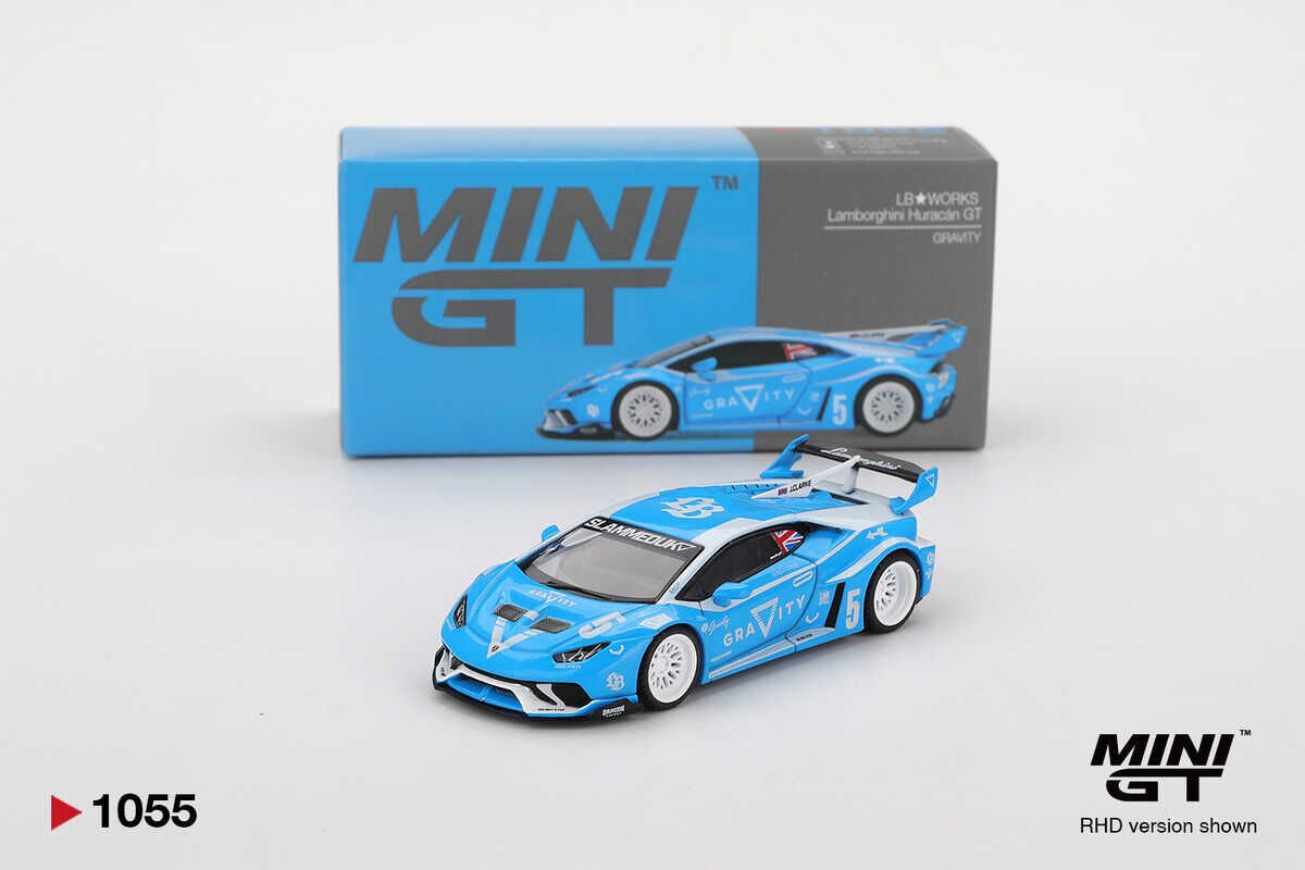 Mini GT 1055 1/64 LB-WORKS Lamborghini Huracán GT GRAVITY