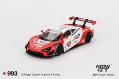Mini GT 993 1/64 McLaren 720S GT3 Evo Pfaff Motorsports 2024 IMSA Laguna Seca