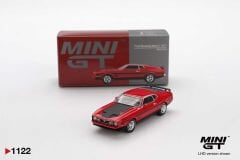 Mini GT 1122 1/64 Ford Mustang Mach1 1971 Race Red