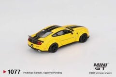 Mini GT 1077 1/64 B-WORKS FORD MUSTANG Triple Yellow