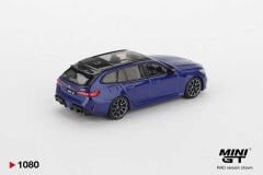 Mini GT 1080 1/64 BMW M5 Touring (G99) MarinaBay Blue Metallic