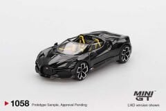 Mini GT 1058 1/64 Bugatti W16 Mistral Black