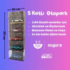 1/64 Ölçek 5 Katlı Otopark Advan