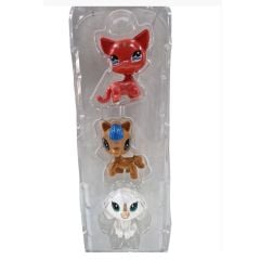 Kutulu Pet World Mini Hayvanlar 3lü 2053