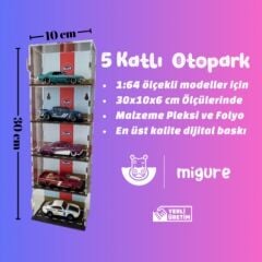 1/64 Ölçek 5 Katlı Otopark Gulf