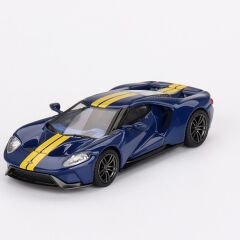 Mini GT 614 Ford GT Sunoco Blue