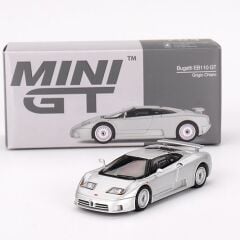 Mini GT 704 Bugatti EB110 GT Grigio Chiaro