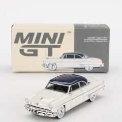 Mini GT 631 Mini GT 631 Lincoln Capri 1954 Arctic White / Atlantic Blue