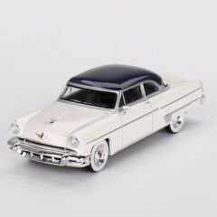 Mini GT 631 Mini GT 631 Lincoln Capri 1954 Arctic White / Atlantic Blue