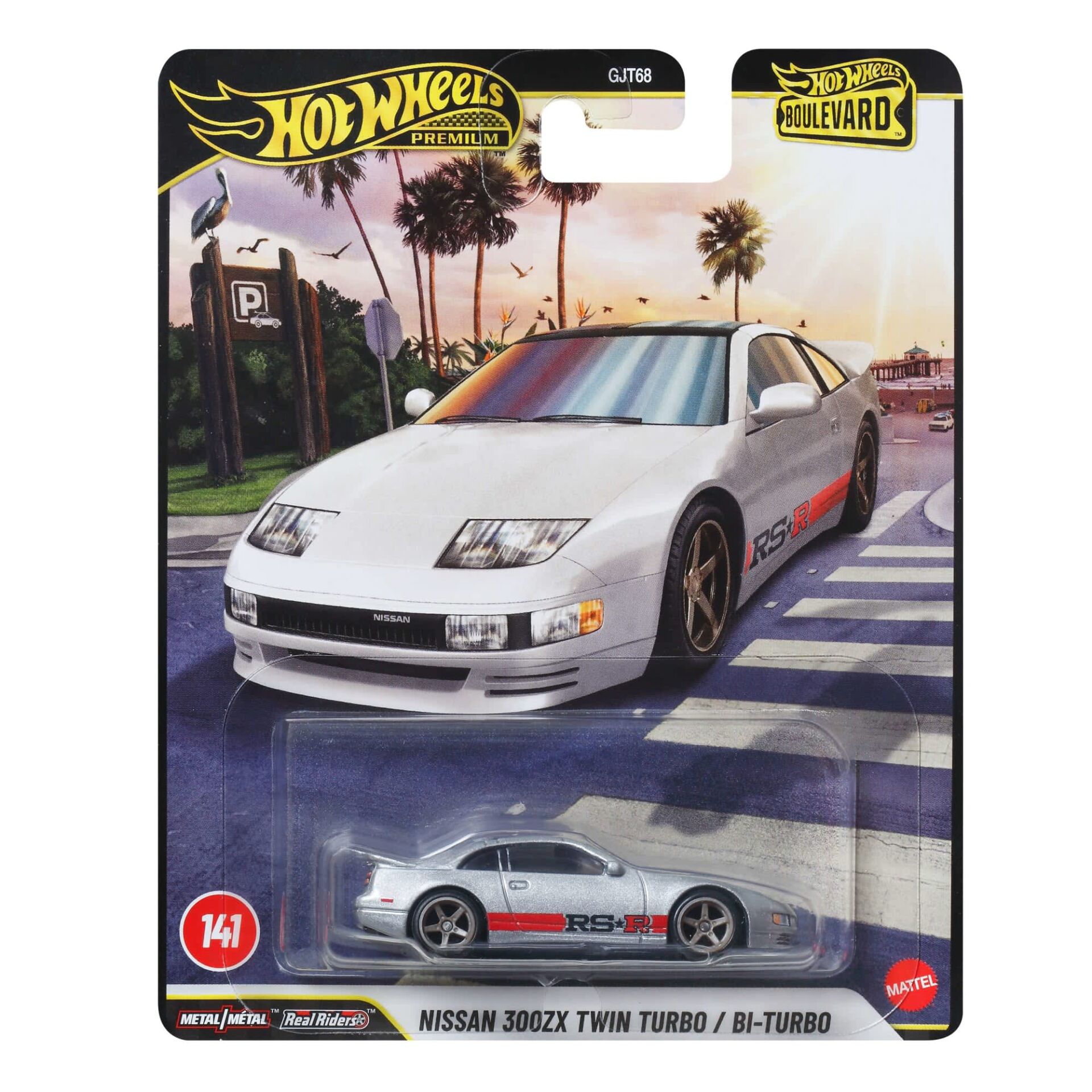 Hot Wheels Premium - Boulevard #141 - Nissan 300ZX Twin Turbo / BI-TURBO