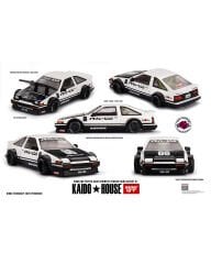 Mini GT x KaidoHouse //180 Toyota AE86 Sprinter Trueno Kaido Street V1