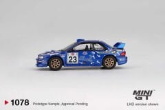 Mini GT 1078 1/64 Subaru Impreza WRC99 #23 2000 Acropolis Rally