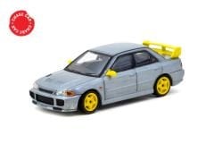 Tarmac Works Mitsubishi Lancer GSR Evolution III Sarı Tarmac Kartları ile Birlikte
