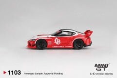 Mini GT 1103 1/64 LB-WORKS Toyota GR Supra Red/White