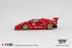 Mini GT 1100 1/64 Lamborghini Countach LB-WORKS Red