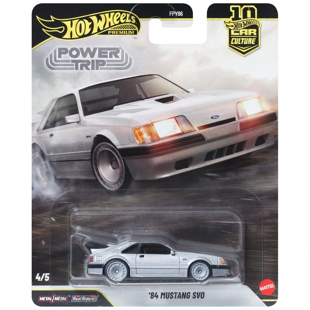 Hot Wheels Premium - Power Trip - '84 Mustang SVO