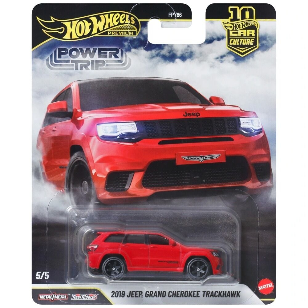 Hot Wheels Premium - Power Trip - 2019 Jeep Grand Cherokee Trackhawk