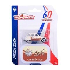 Majorette - “French Touch” Citroën 2CV (Bej, Café)