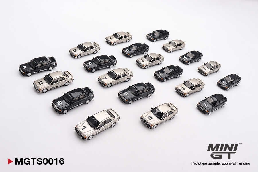 Mini GT 1/64 MGTS0016 1984 Nürburgring Race of Champions Set Limited Edition 5000 Sets