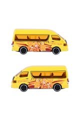 Majorette - Deluxe Japan Series Toyota Hiace (Sarı)