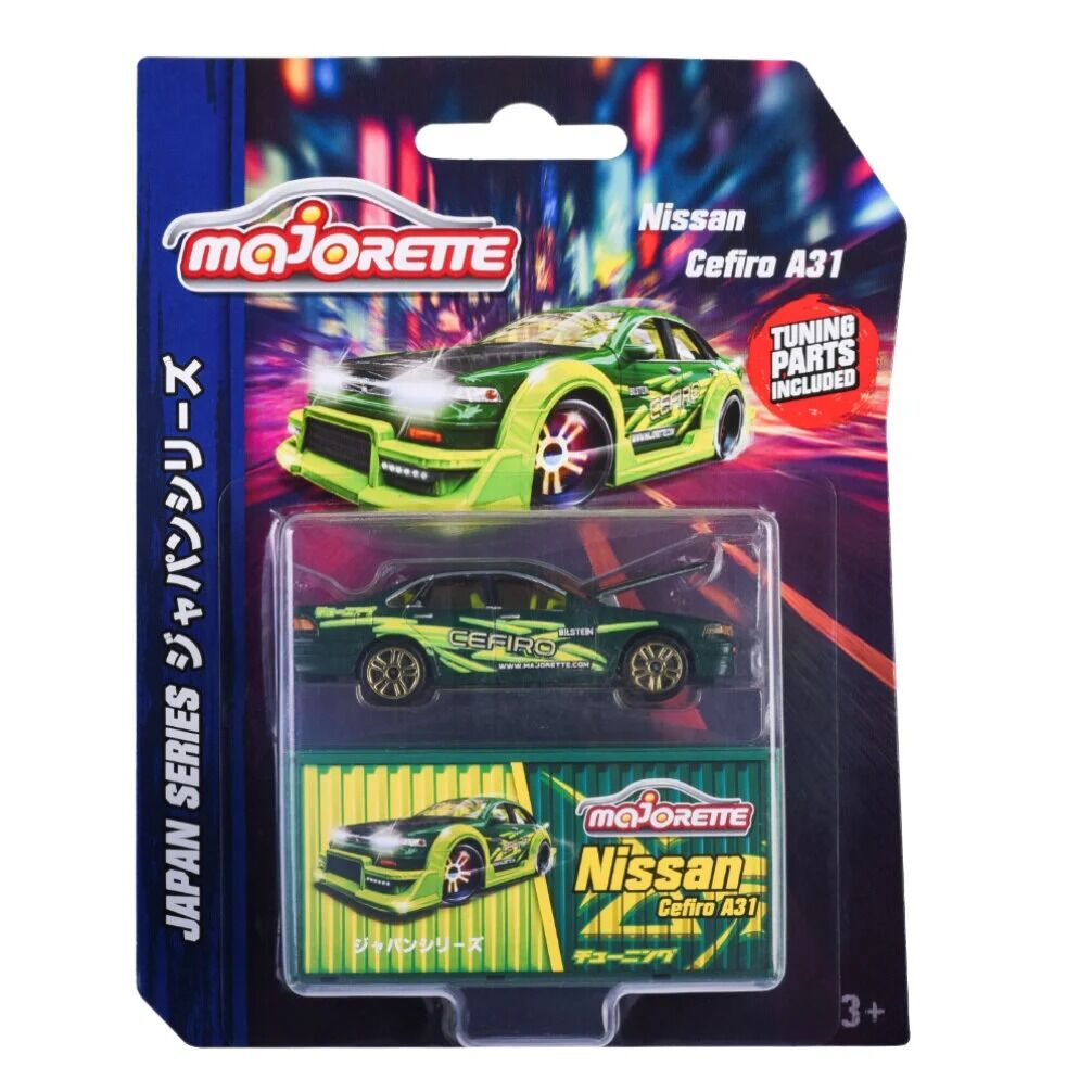 Majorette - Deluxe Japan Series Nissan Cefiro A31 (Yeşil)