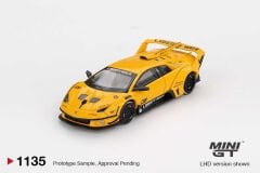 Mini GT 1/64 1135 LB-Silhouette WORKS MURCIELAGO GT Evo Yellow