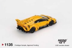 Mini GT 1/64 1135 LB-Silhouette WORKS MURCIELAGO GT Evo Yellow