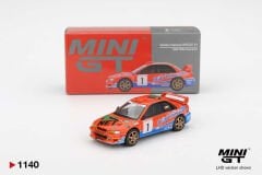 Mini GT 1/64 1140 Subaru Impreza WRC97 #1 1999 DRM Champion