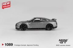 Mini GT 1/64 1089 NISSAN GT-R 2013 Dark Metal Gray(NISMO R35 CRS Version)