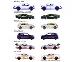 Majorette - Limitli Seri 10 Nissan GT-R (Beyaz)