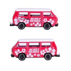 Majorette - Cast Heads Serisi Volkswagen T3 (Pembe)