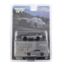 Mini GT 1024 1/64 Nissan Skyline GT-R (NISMO BNR32 CRS Version) Dark Metal Gray - Blister Paket