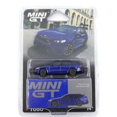 Mini GT 1080 1/64 BMW M5 Touring (G99) Marina Bay Blue Metallic - Blister Paket
