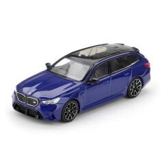 Mini GT 1080 1/64 BMW M5 Touring (G99) Marina Bay Blue Metallic - Blister Paket