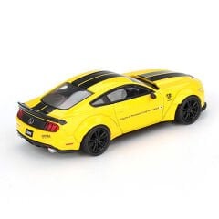 Mini GT 1077 1/64 LB-WORKS FORD MUSTANG Triple Yellow - Blister Paket