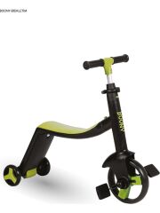 Boony 3 Özellikli Scooter (Yeşil)
