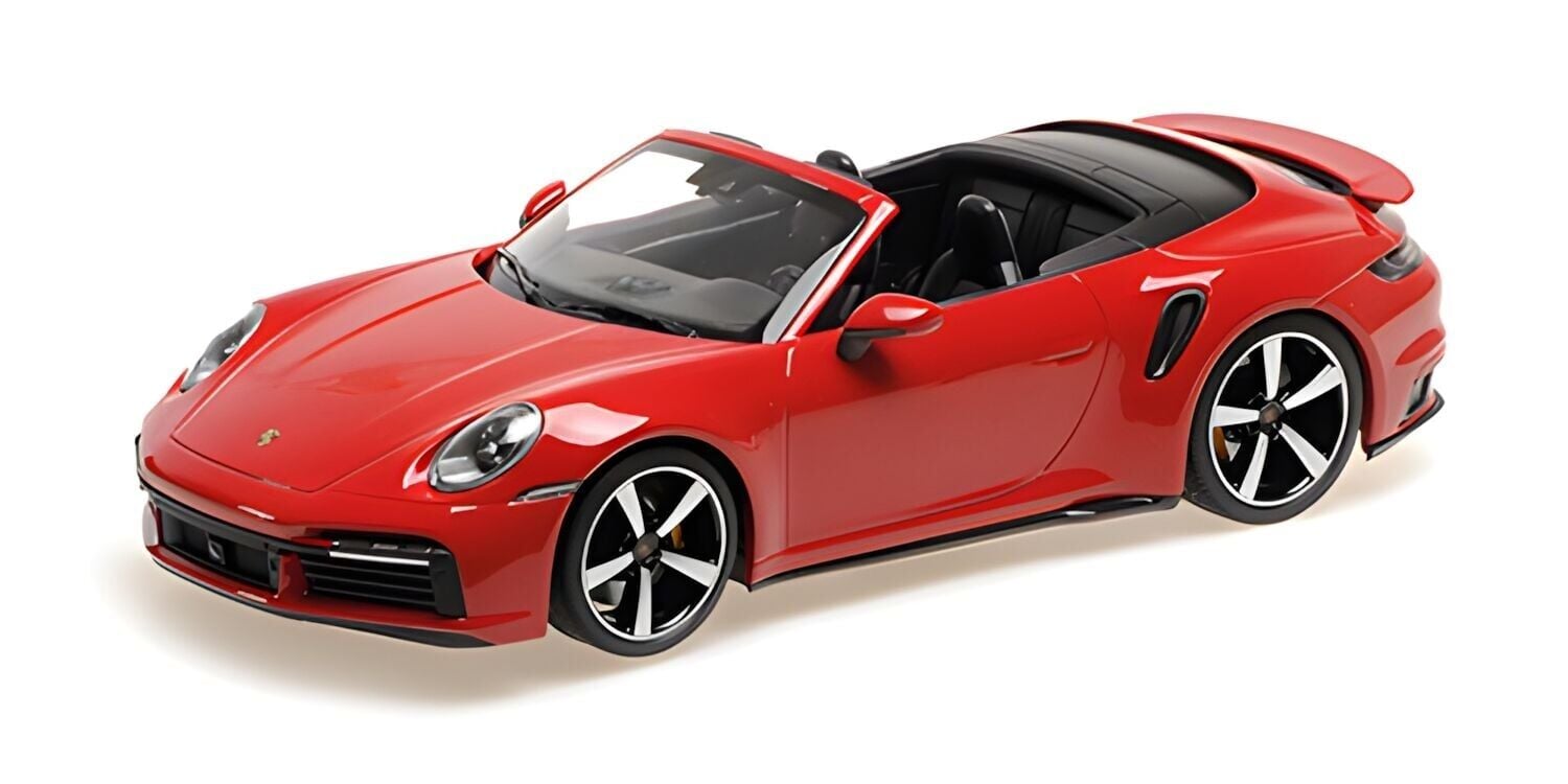 Minichamps 1/18 2020 Porsche 911 (992) TURBO S CABRIOLET - Limited Edition 1 of 580 pcs - 155 069084