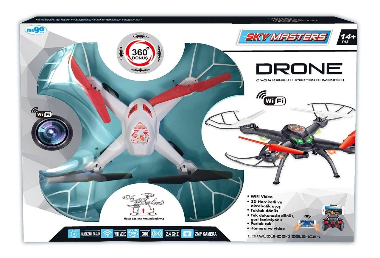 Mega 2.4G Kameralı Sky Hunter Drone - Wifi