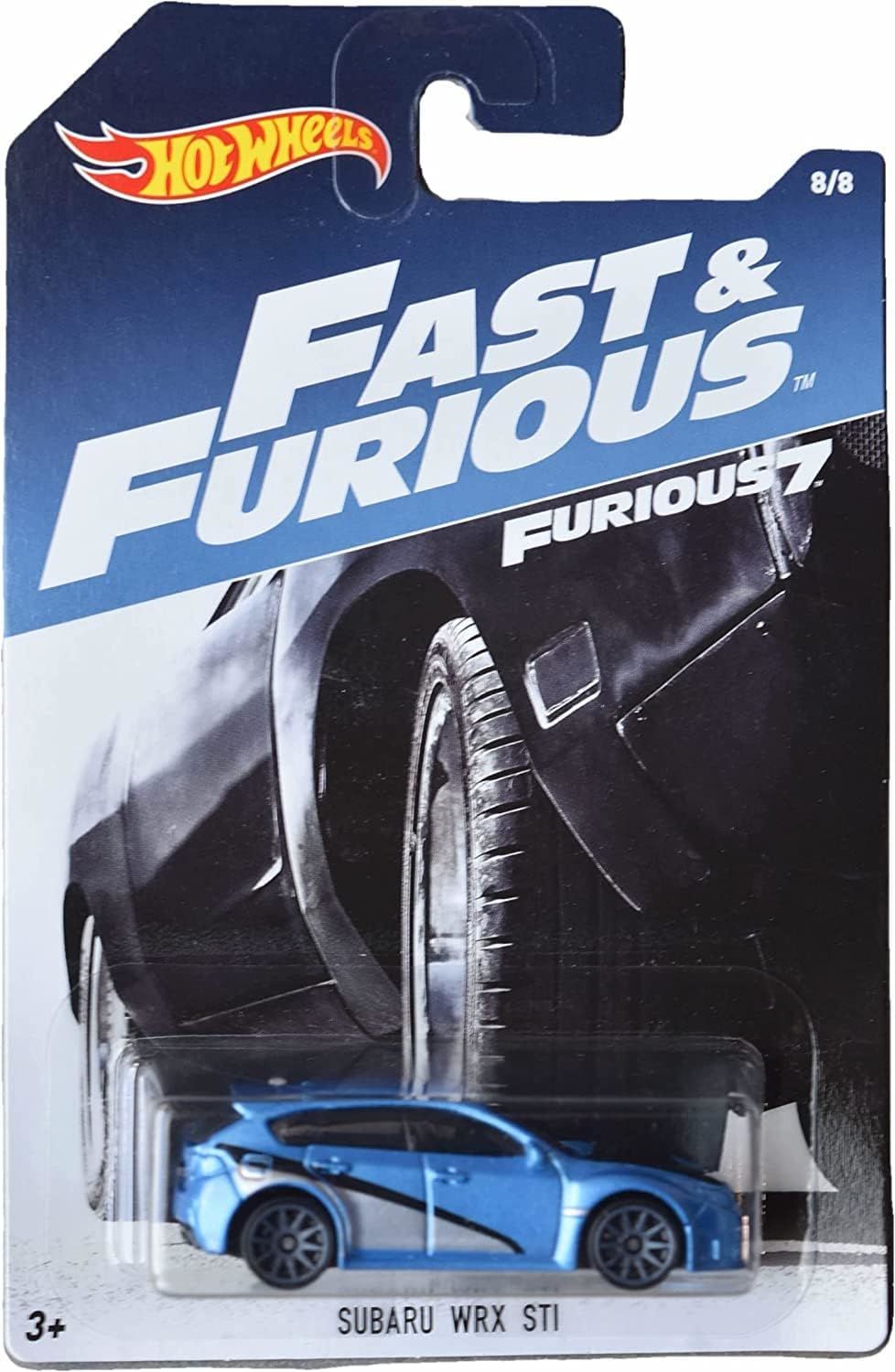 Hot Wheels - F&F Uzun Karton Subaru WRX STI (F7)