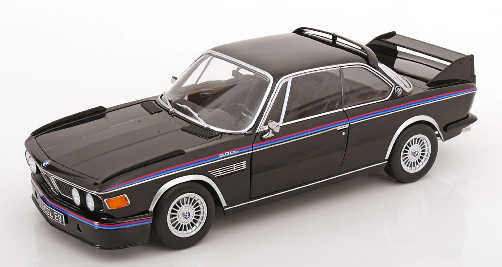 KK Scale 1/12 Scale Diecast KKDC120233 - BMW 3.0 CSL E9 1973 - Siyah