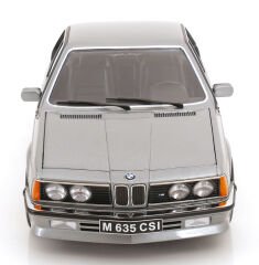 KK Scale 1/12 Scale Diecast KKDC120162 - BMW M635 CSI 1987 - Gri Metalik