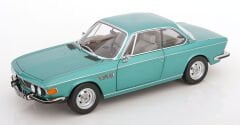 KK Scale 1/12 Scale Diecast KKDC120191 - BMW 3.0 CSI E9 Aluminium Rims 1971 - Turkuaz Metalik