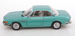 KK Scale 1/12 Scale Diecast KKDC120191 - BMW 3.0 CSI E9 Aluminium Rims 1971 - Turkuaz Metalik