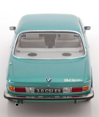 KK Scale 1/12 Scale Diecast KKDC120191 - BMW 3.0 CSI E9 Aluminium Rims 1971 - Turkuaz Metalik